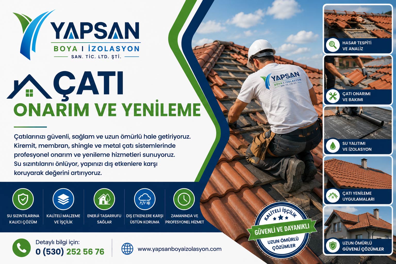 Çatı Onarım ve Yenileme